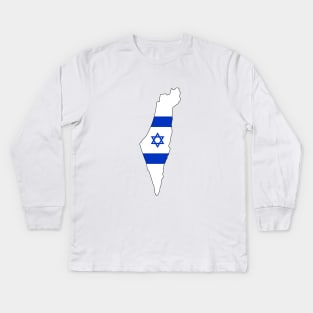 Israel Kids Long Sleeve T-Shirt